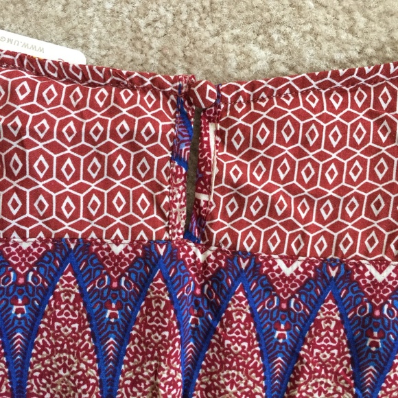 Umgee S Boho Hippie Tunic Dress Hi-Lo Hem NWT - Picture 6 of 8